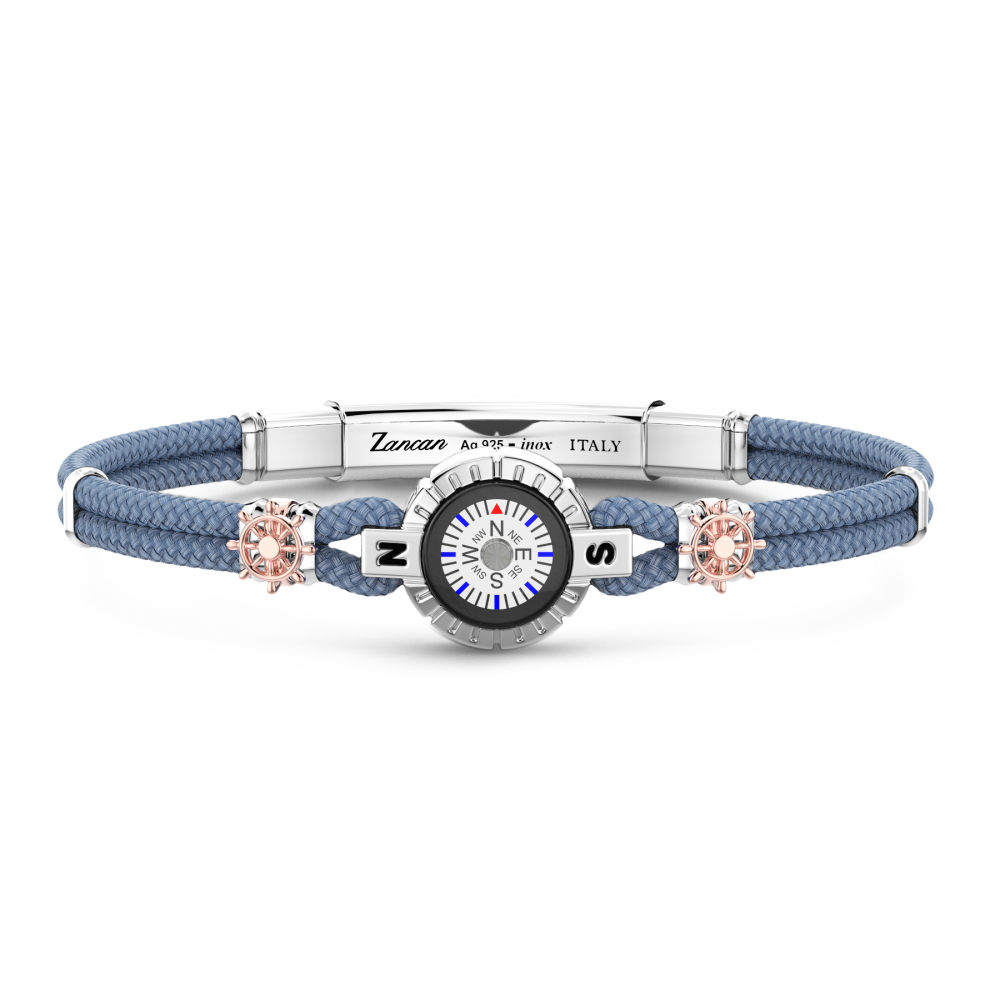 Zancan Bracciale Zancan in kevlar con bussola