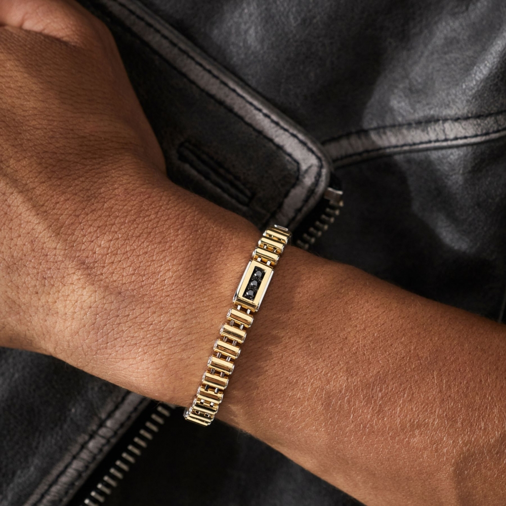 Zancan Bracciale Zancan In Oro 18kt Con Diamanti