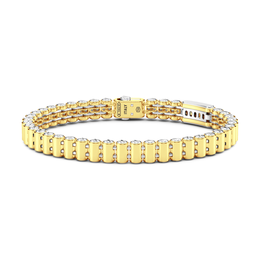 Zancan Bracciale Zancan in oro 18kt con diamanti