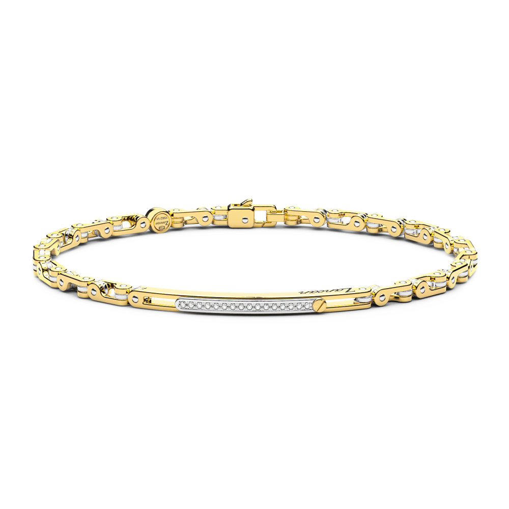 Zancan Bracciale Zancan in oro 18kt con diamanti