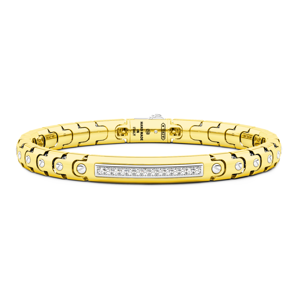Zancan Bracciale Zancan in oro 18kt con diamanti