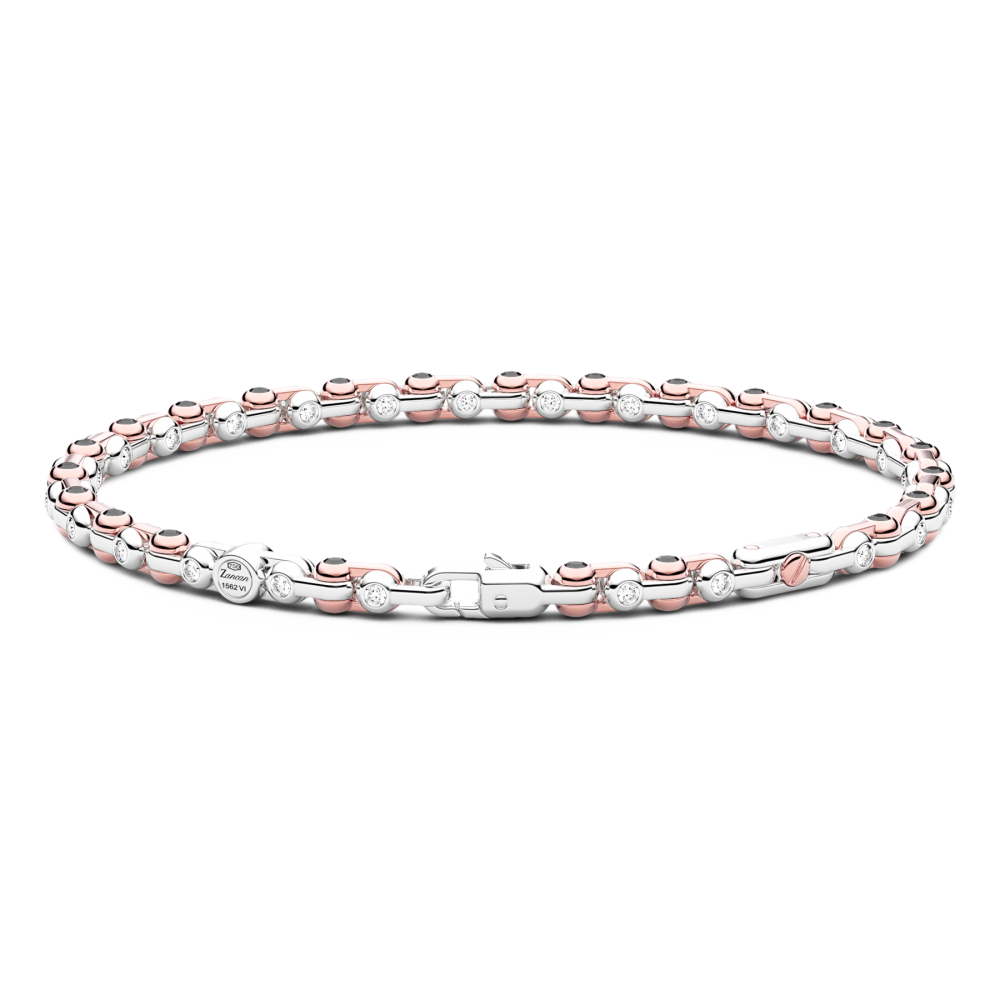 Zancan Bracciale Zancan In Oro 18kt E Diamanti