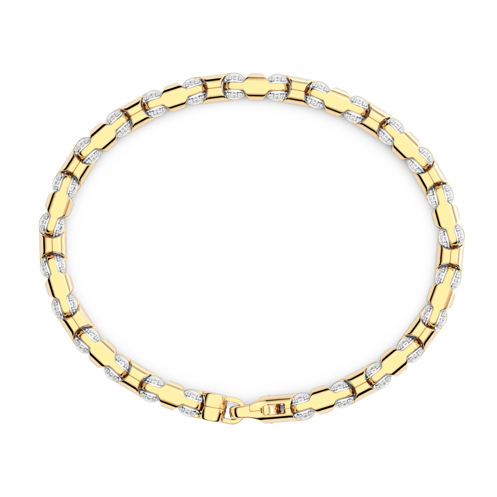 Zancan Bracciale Zancan In Oro 18kt E Diamanti