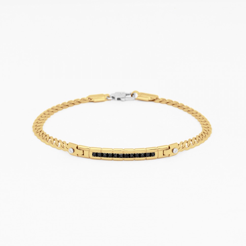 Zancan Bracciale Zancan in oro giallo con diamanti