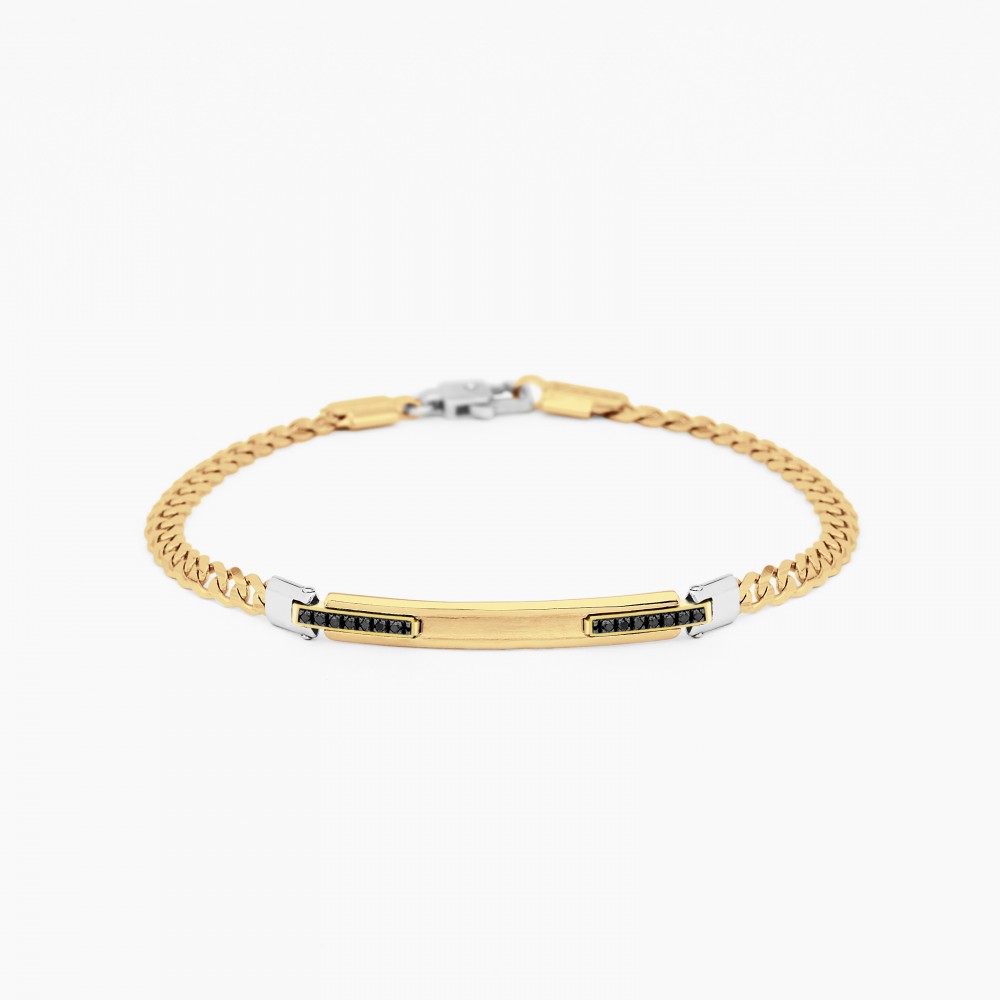 Zancan Bracciale Zancan in oro giallo con diamanti