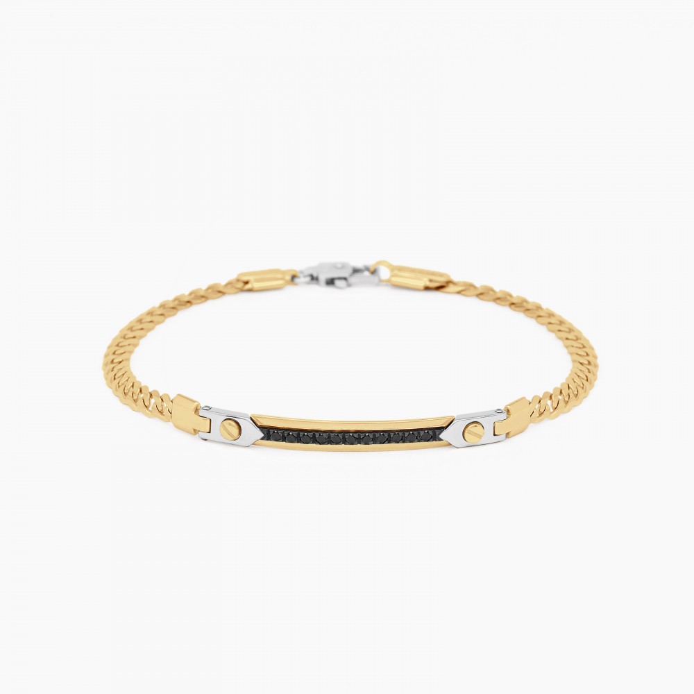 Zancan Bracciale Zancan in oro giallo con diamanti