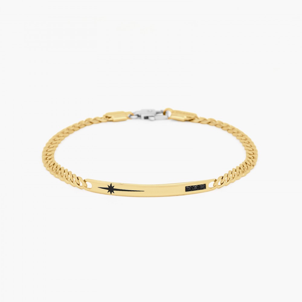 Zancan Bracciale Zancan in oro giallo con diamanti