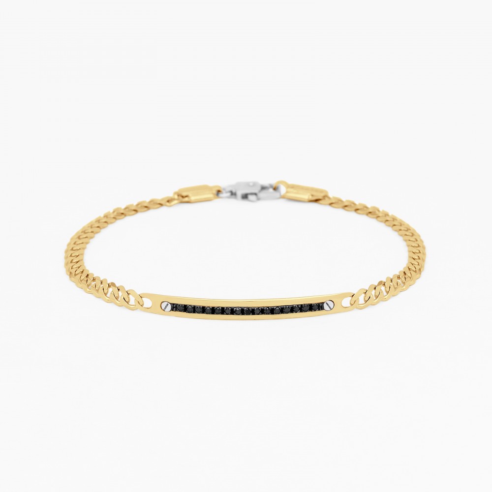 Zancan Bracciale Zancan in oro giallo con diamanti
