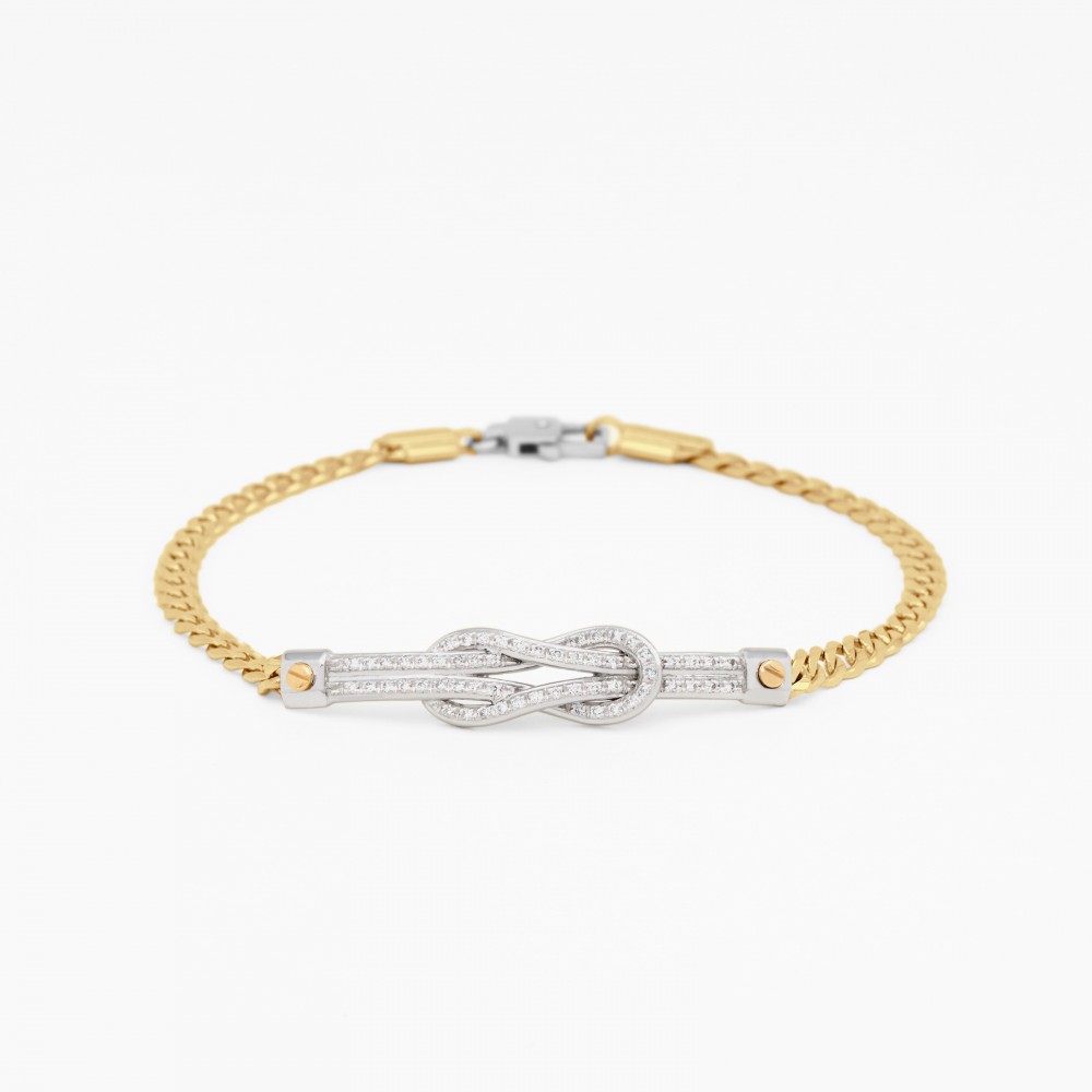 Zancan Bracciale Zancan in oro giallo con diamanti