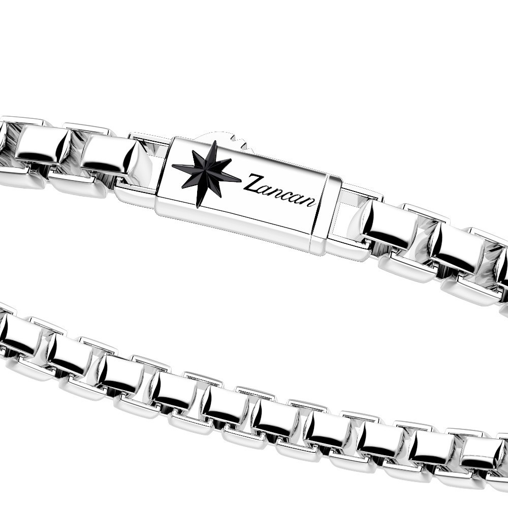 Zancan Bracciale Zancan Solo Maglia In Argento