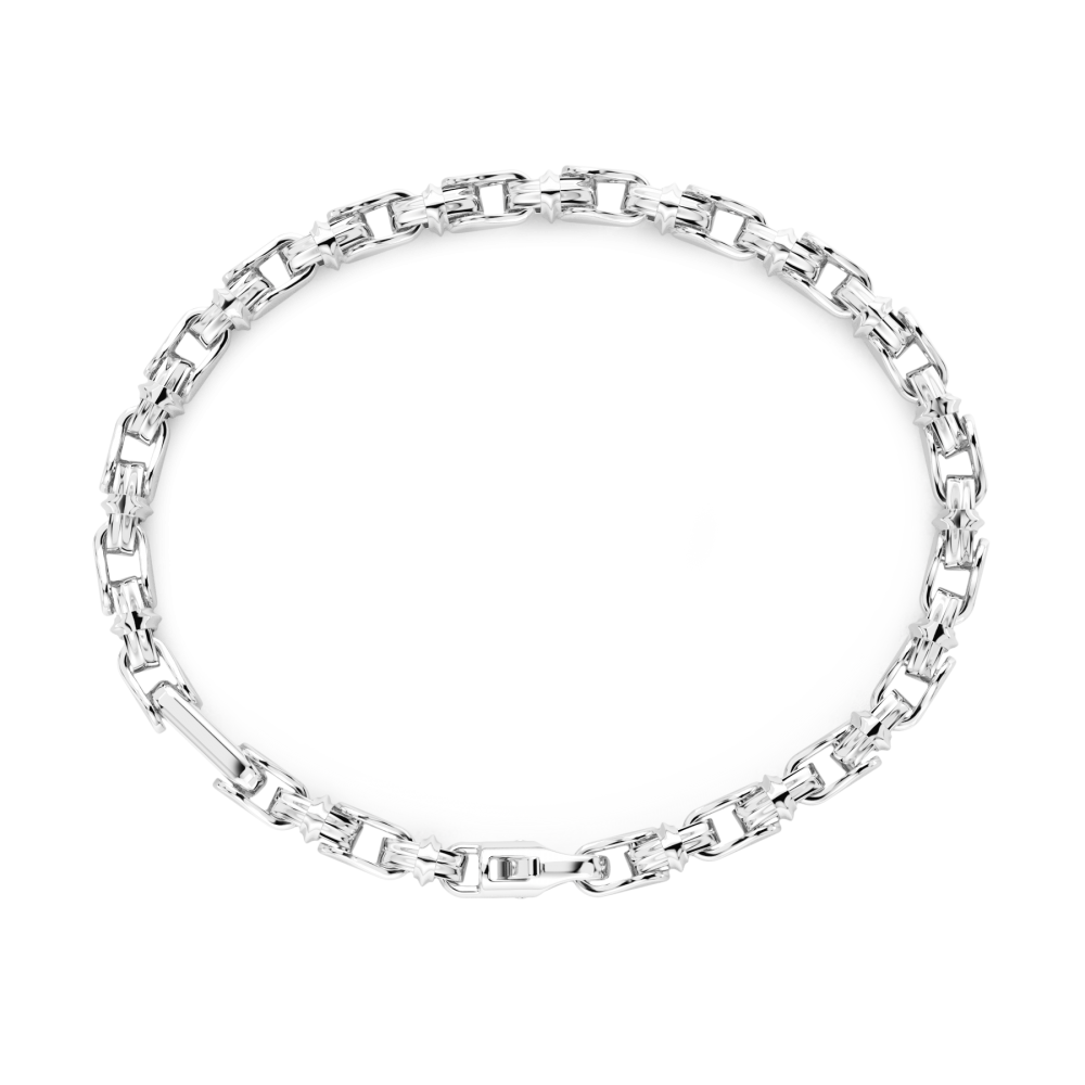 Zancan Bracciale Zancan Solo Maglia In Argento