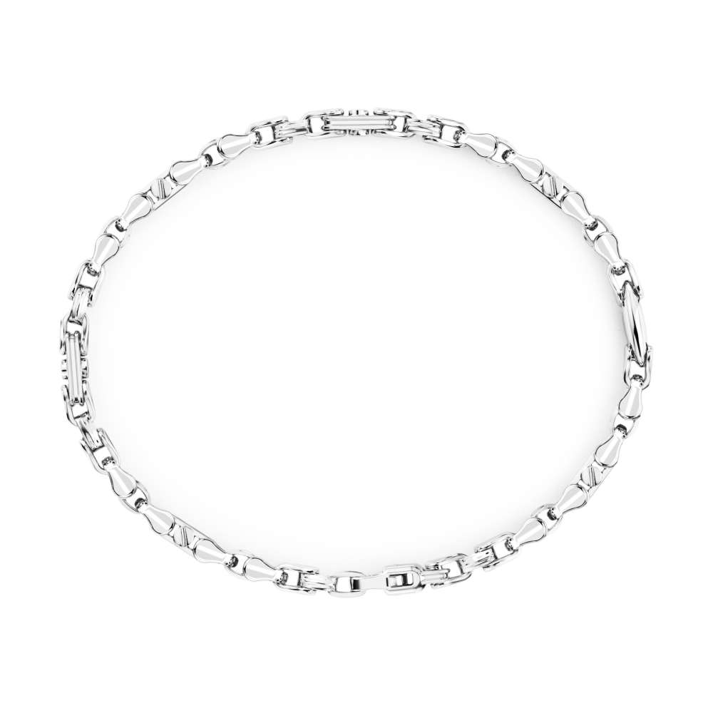 Zancan Bracciale Zancan Solo Maglia In Argento