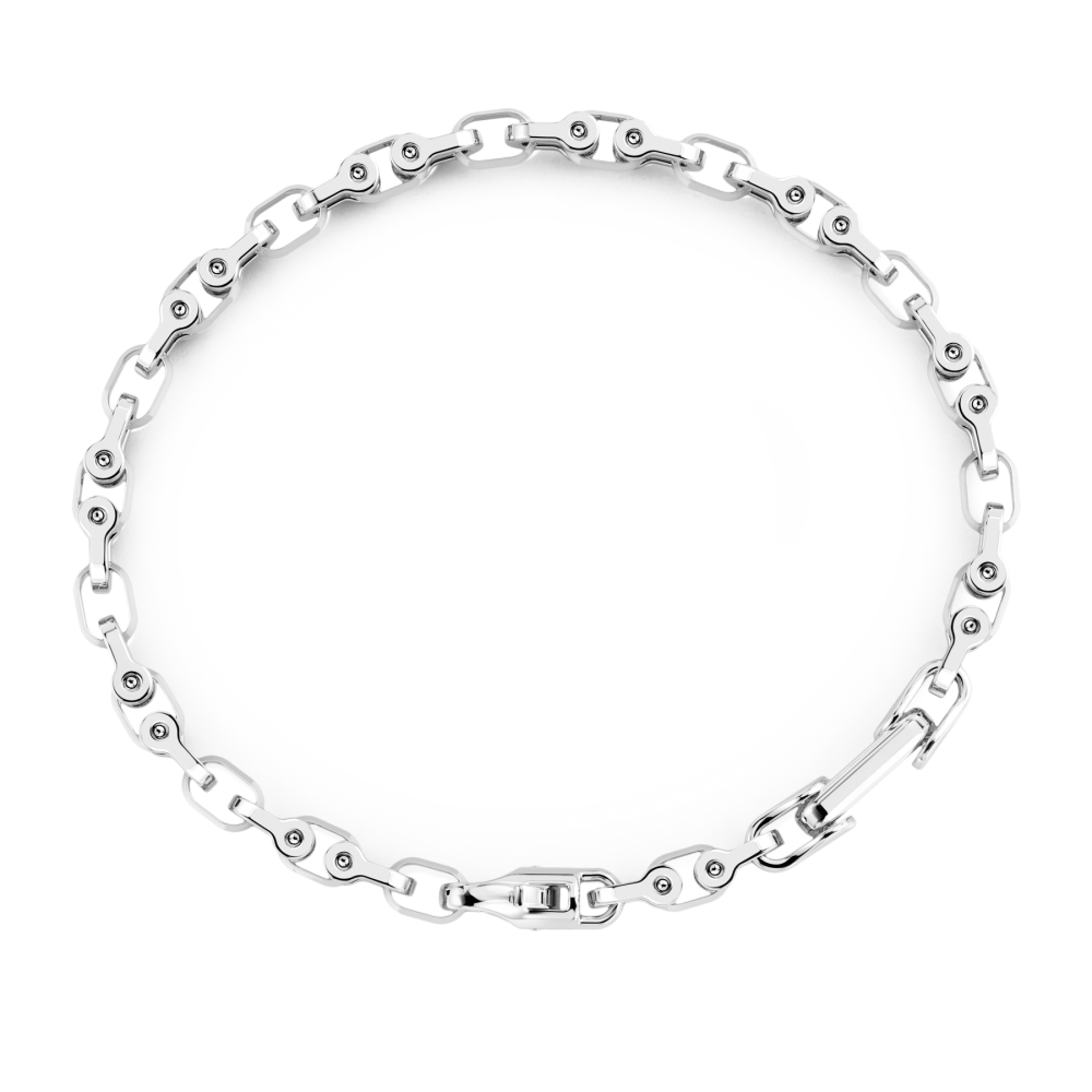 Zancan Bracciale Zancan Solo Maglia In Argento