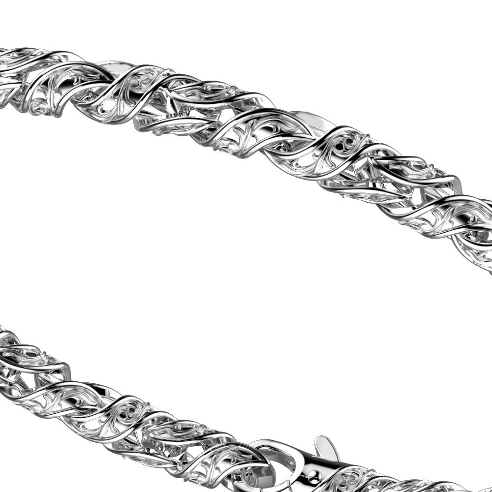 Zancan Bracciale Zancan Solo Maglia In Argento