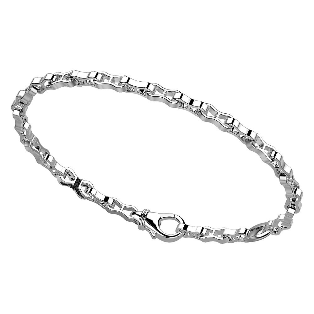 Zancan Bracciale Zancan solo maglia in argento