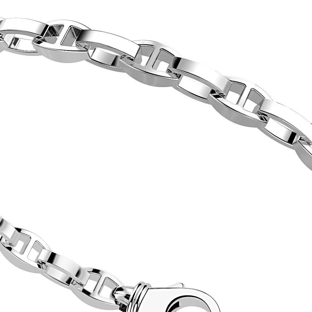 Zancan Bracciale Zancan Solo Maglia In Argento