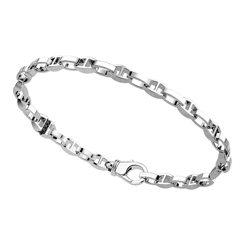 Zancan Bracciale Zancan solo maglia in argento
