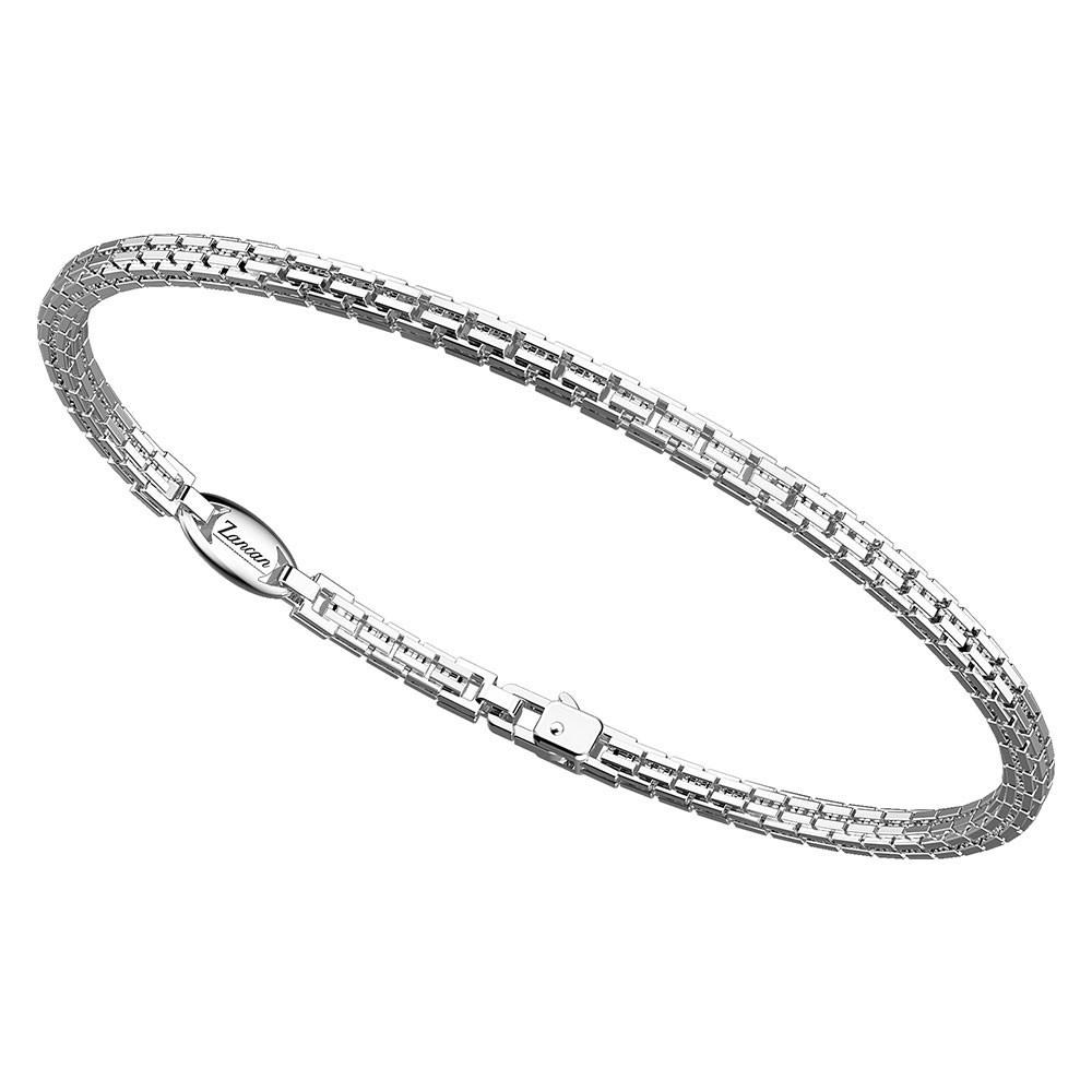 Zancan Bracciale Zancan Solo Maglia In Argento