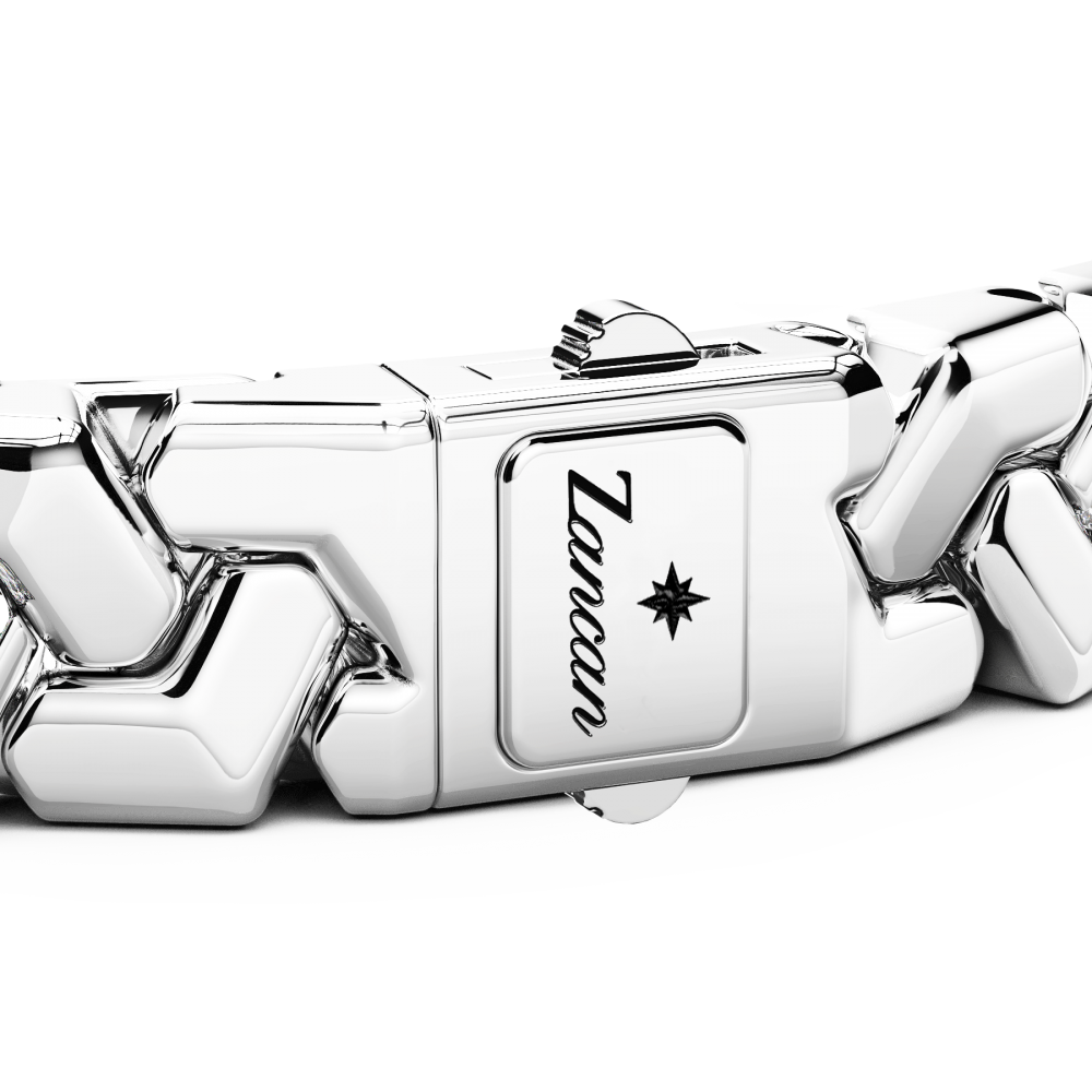 Zancan Bracciale Zancan Solo Maglia In Argento