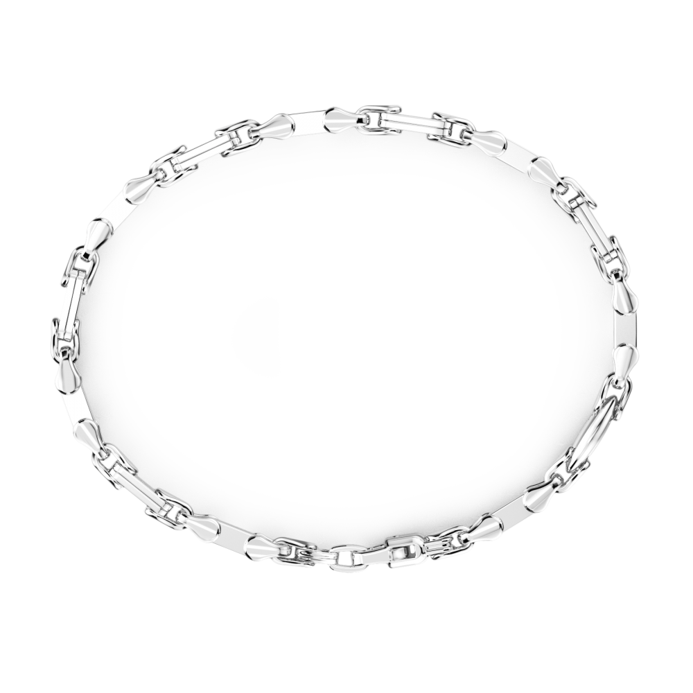 Zancan Bracciale Zancan Solo Maglia In Argento