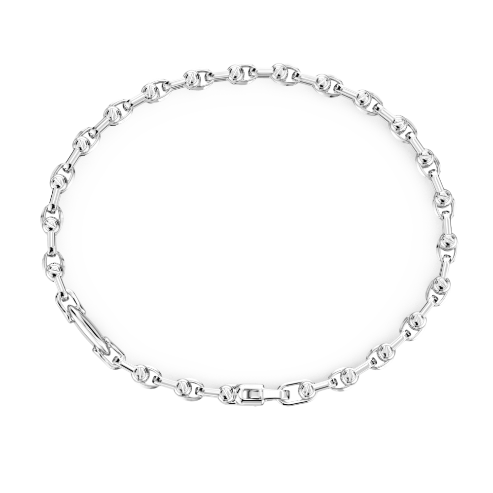 Zancan Bracciale Zancan Solo Maglia In Argento