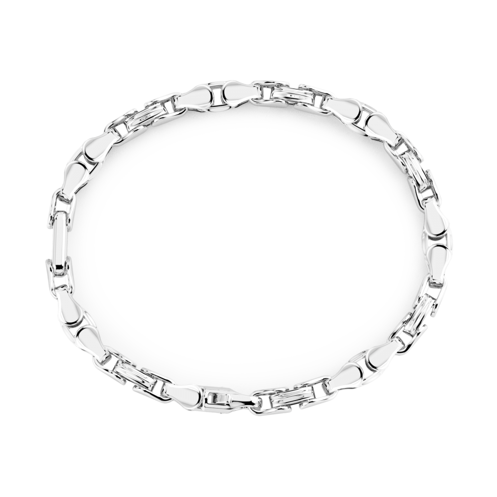 Zancan Bracciale Zancan Solo Maglia In Argento