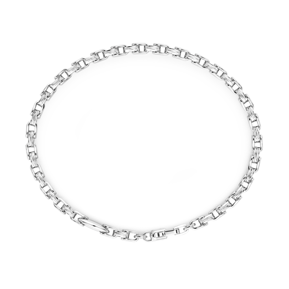 Zancan Bracciale Zancan Solo Maglia In Argento