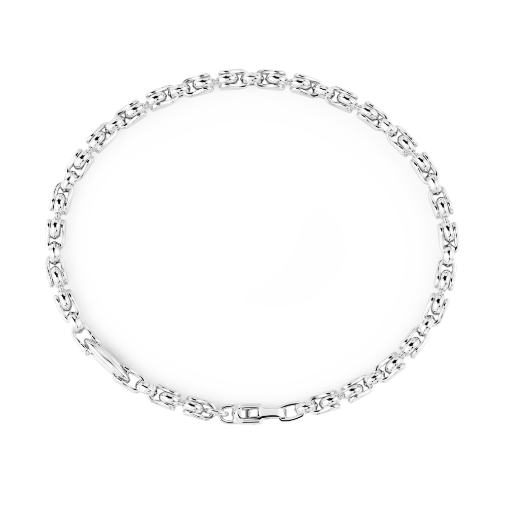 Zancan Bracciale Zancan Solo Maglia In Argento