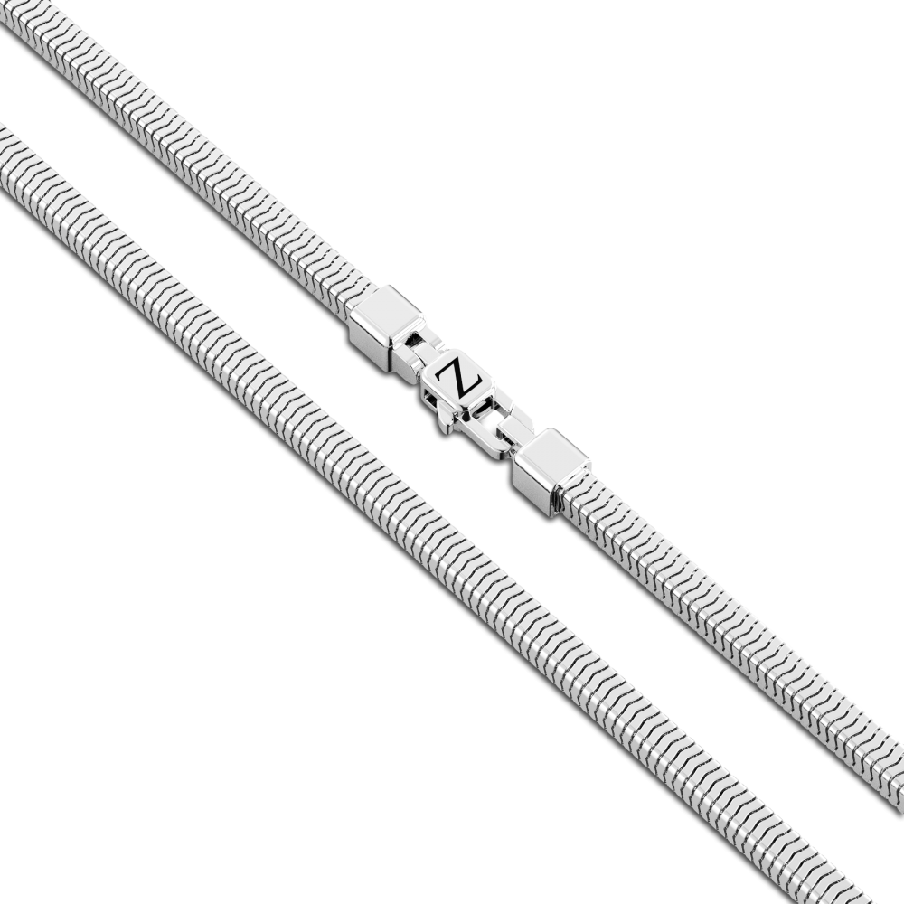 Zancan Collana A Catena Zancan In Argento