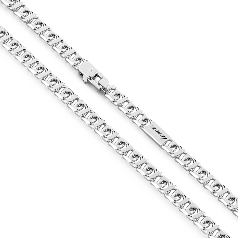 Zancan Collana A Grumetta Zancan In Argento