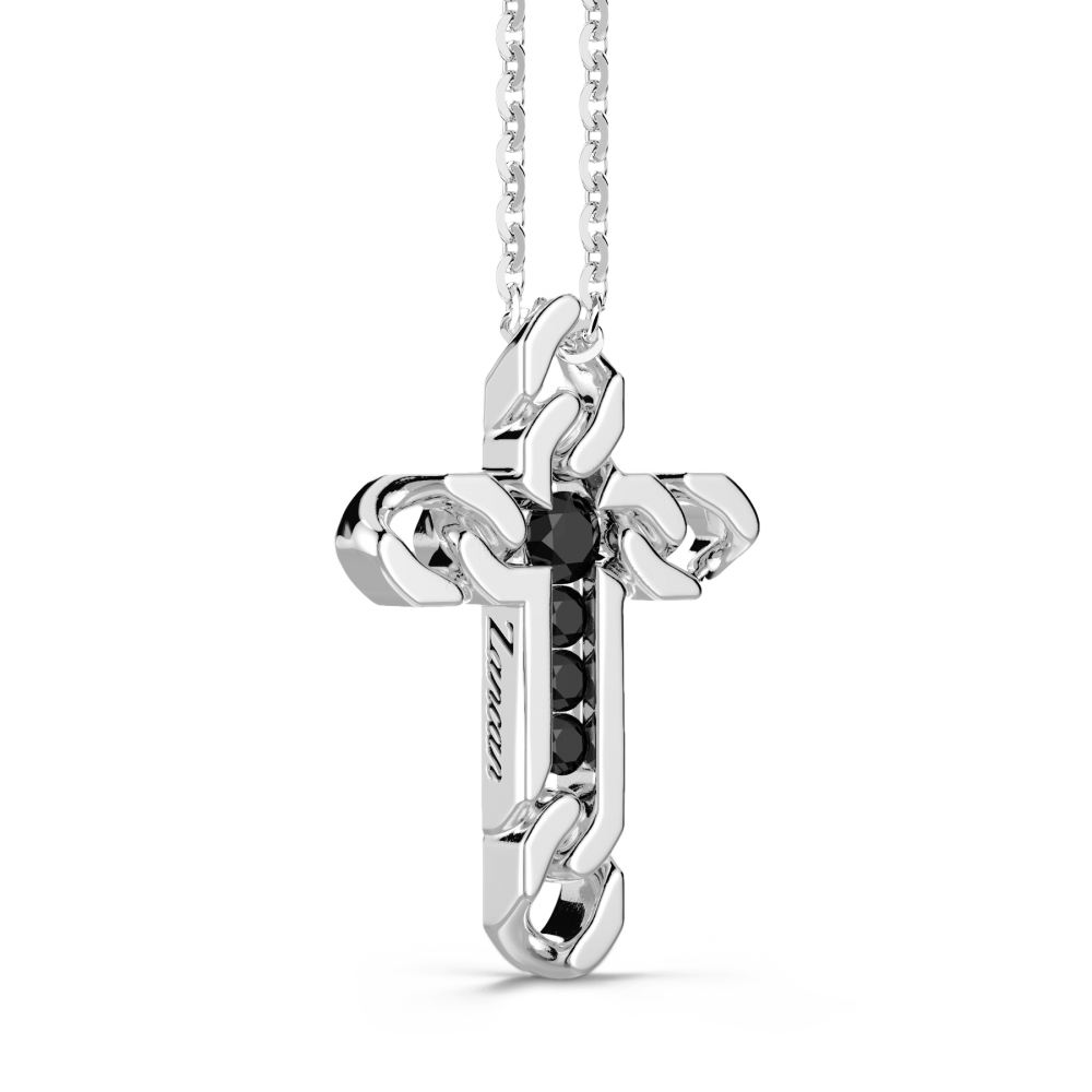 Zancan Collana Da Uomo In Argento