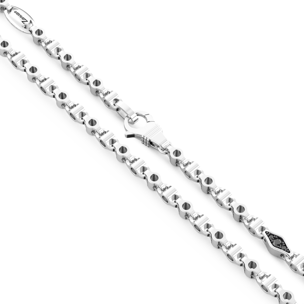 Zancan Collana Solo Maglia Zancan In Argento