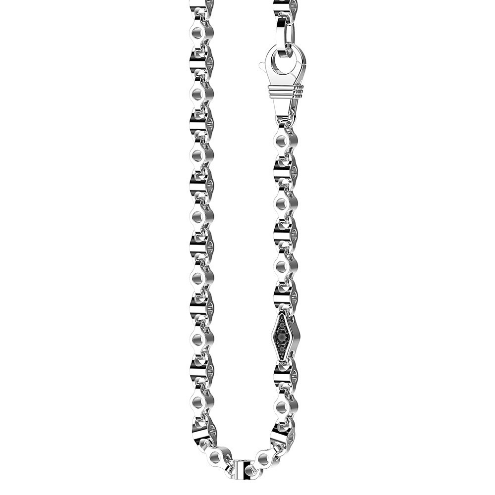 Zancan Collana Solo Maglia Zancan In Argento