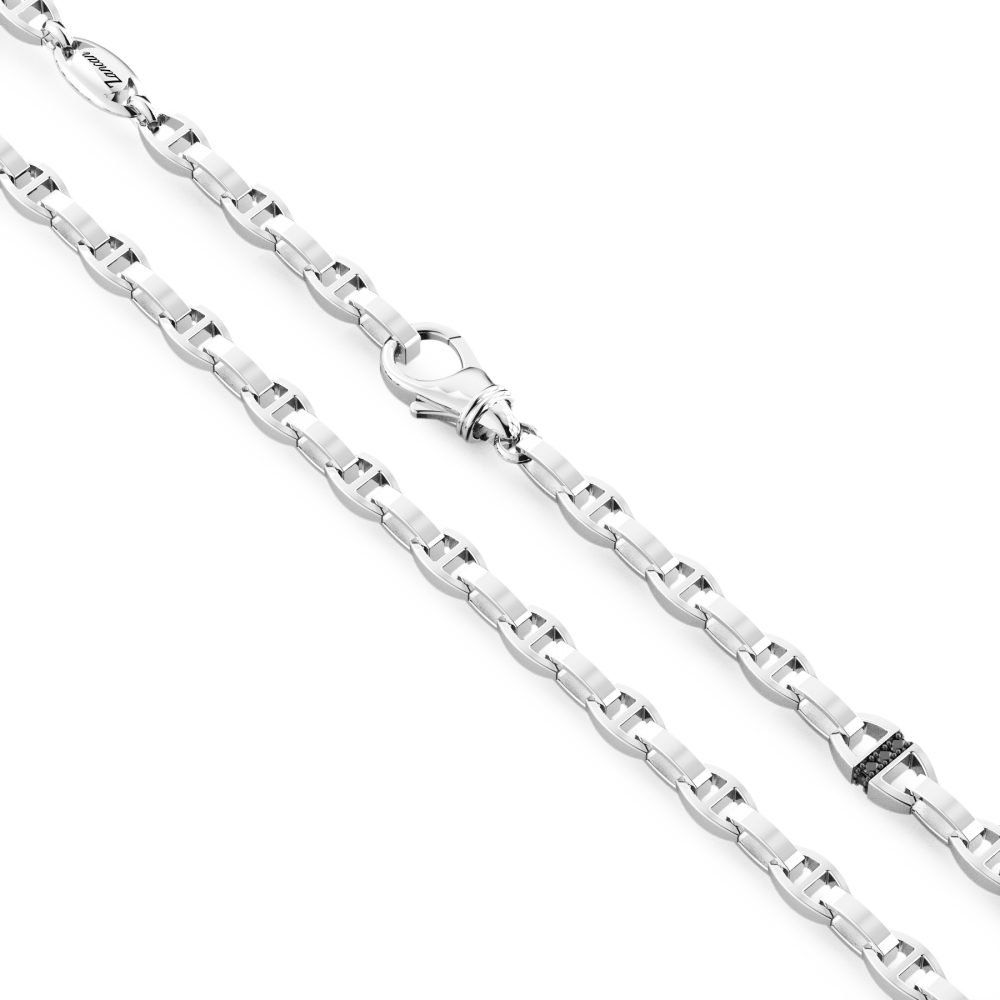 Zancan Collana Solo Maglia Zancan In Argento