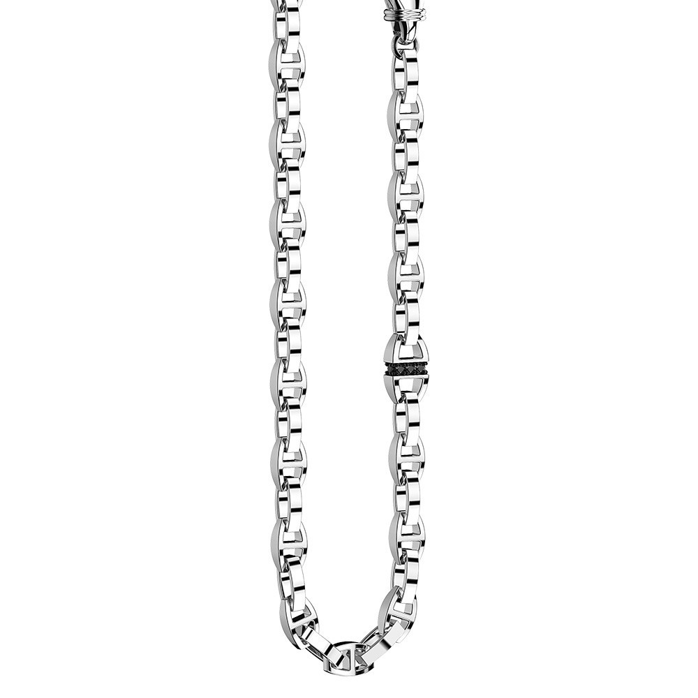 Zancan Collana Solo Maglia Zancan In Argento