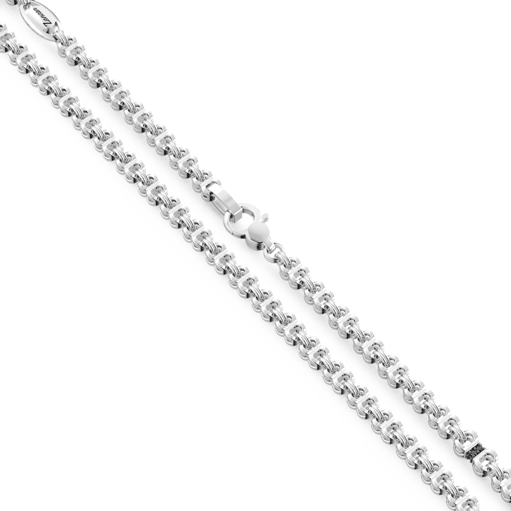 Zancan Collana Solo Maglia Zancan In Argento