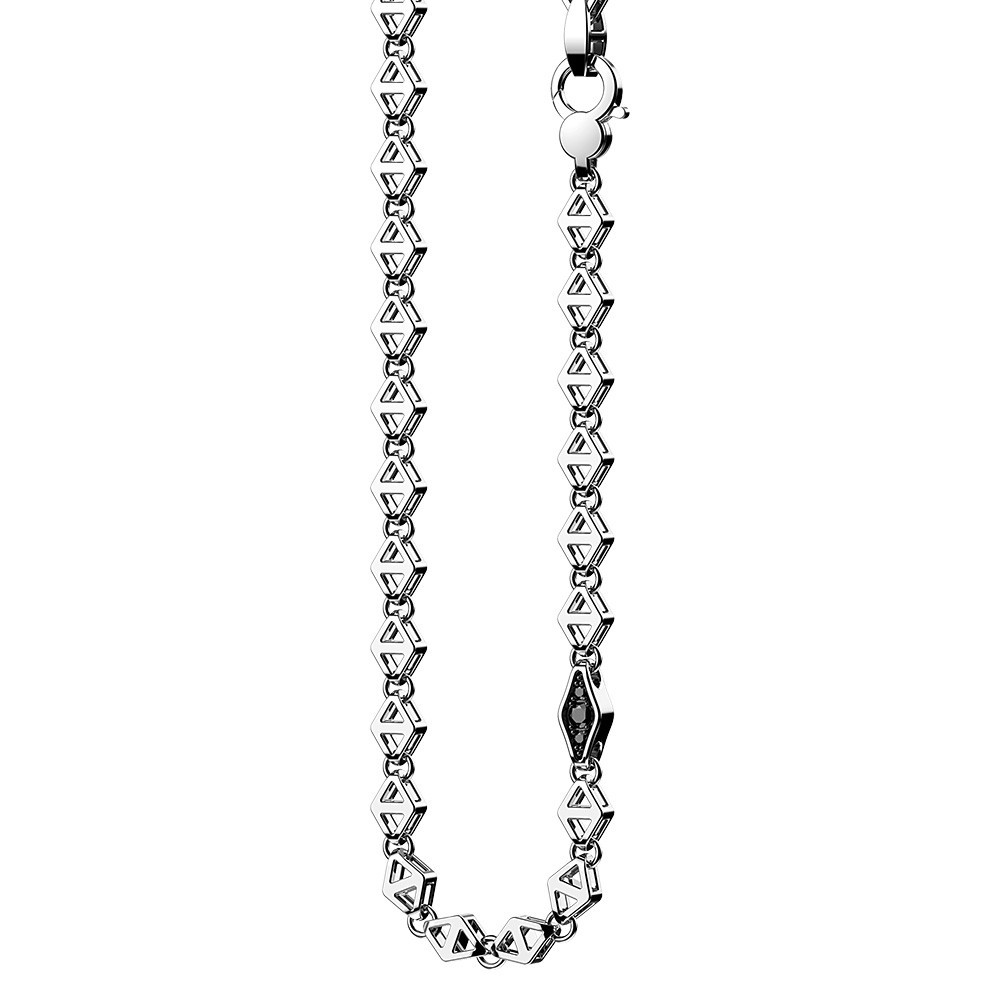 Zancan Collana Solo Maglia Zancan In Argento