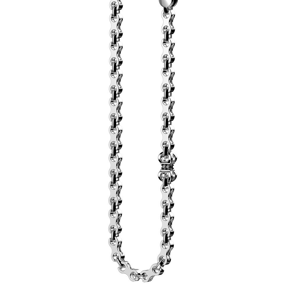 Zancan Collana Solo Maglia Zancan In Argento