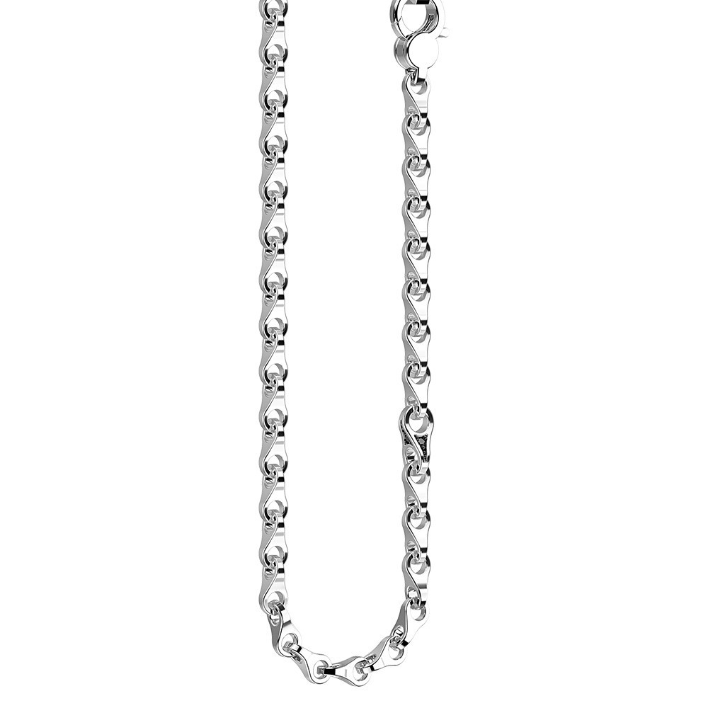 Zancan Collana Solo Maglia Zancan In Argento