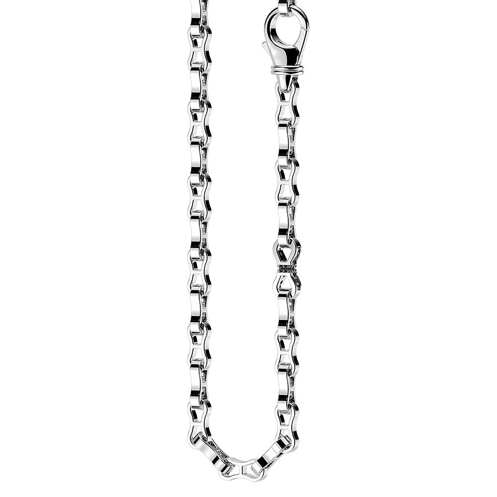 Zancan Collana Solo Maglia Zancan In Argento