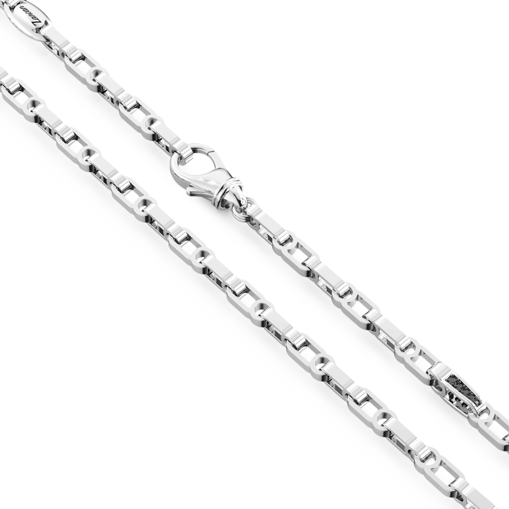 Zancan Collana Solo Maglia Zancan In Argento