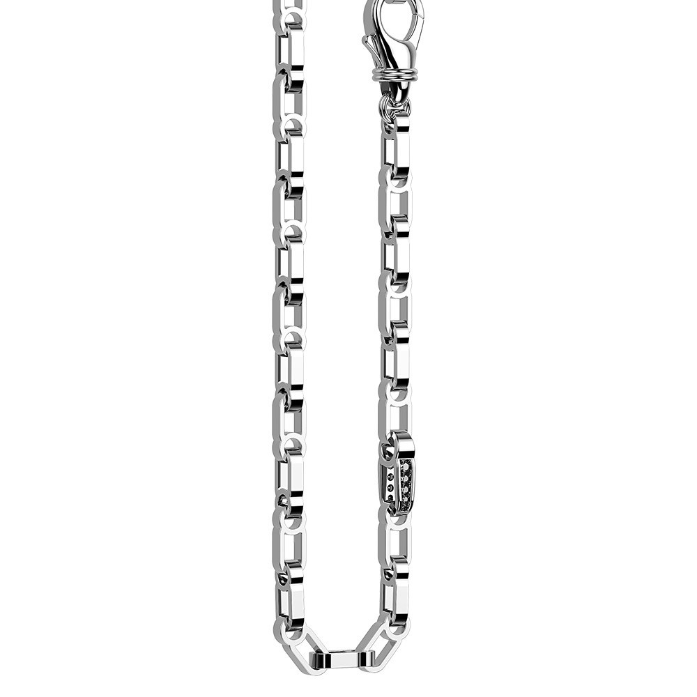 Zancan Collana Solo Maglia Zancan In Argento