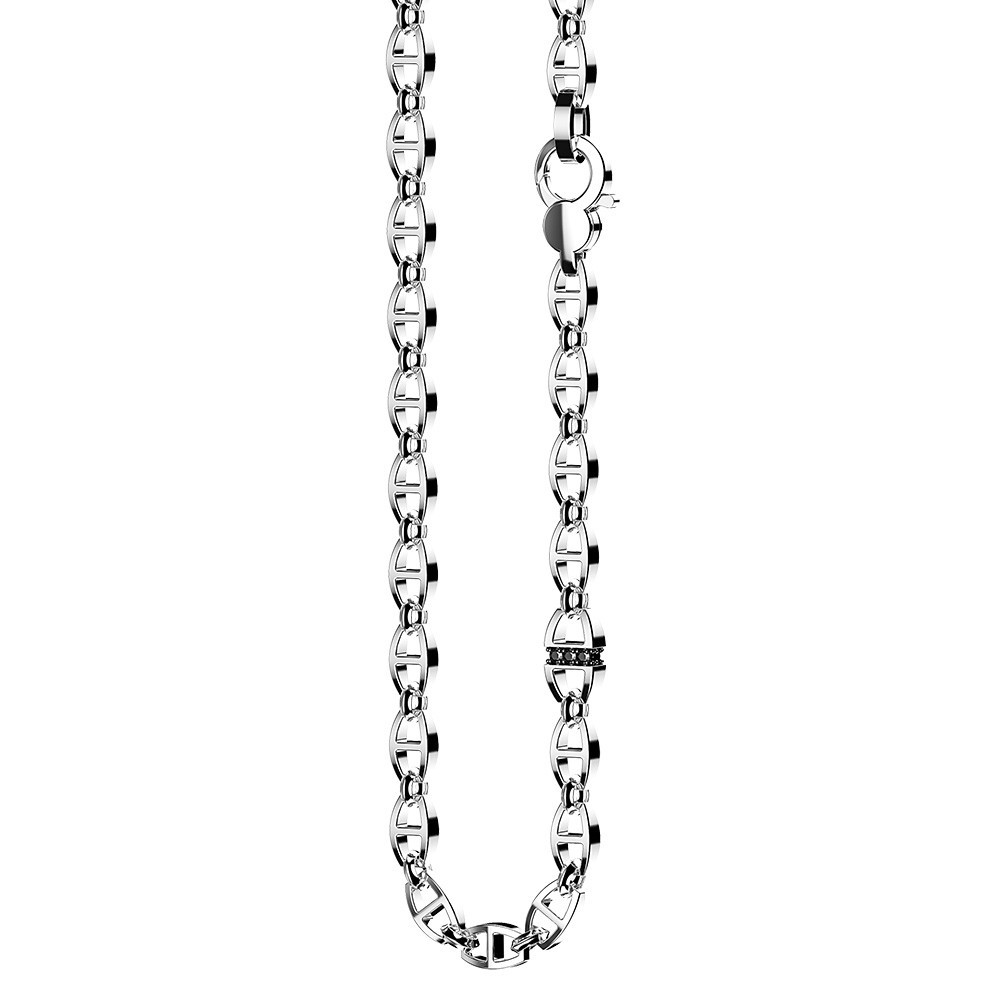 Zancan Collana Solo Maglia Zancan In Argento