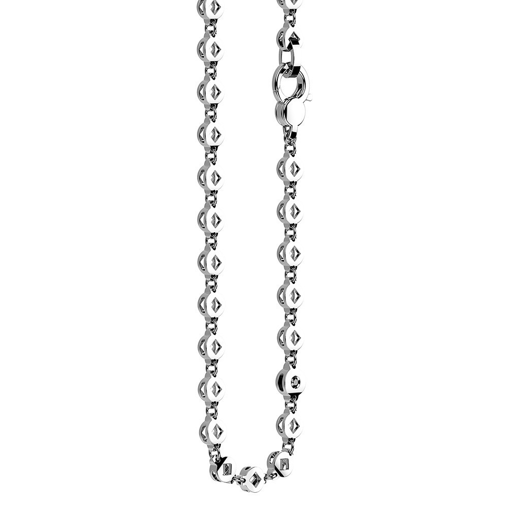 Zancan Collana Solo Maglia Zancan In Argento