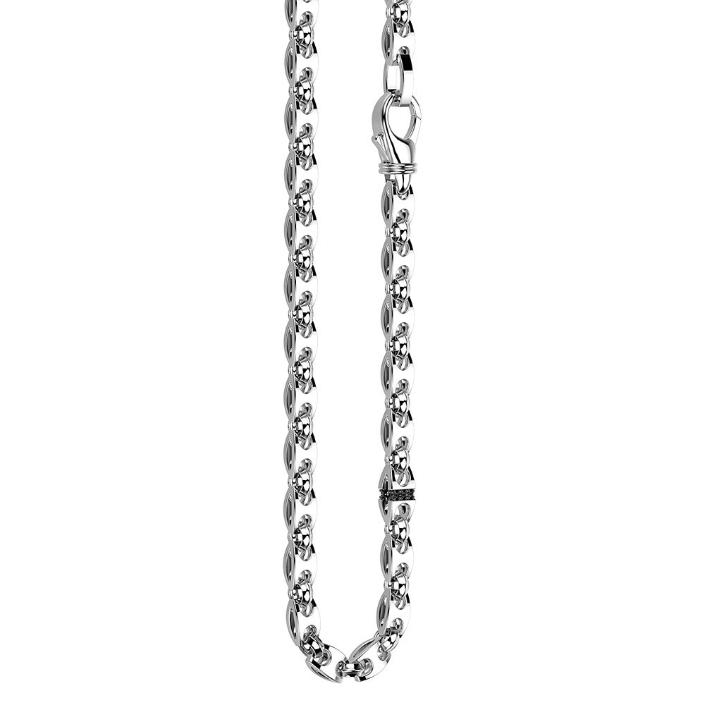 Zancan Collana Solo Maglia Zancan In Argento