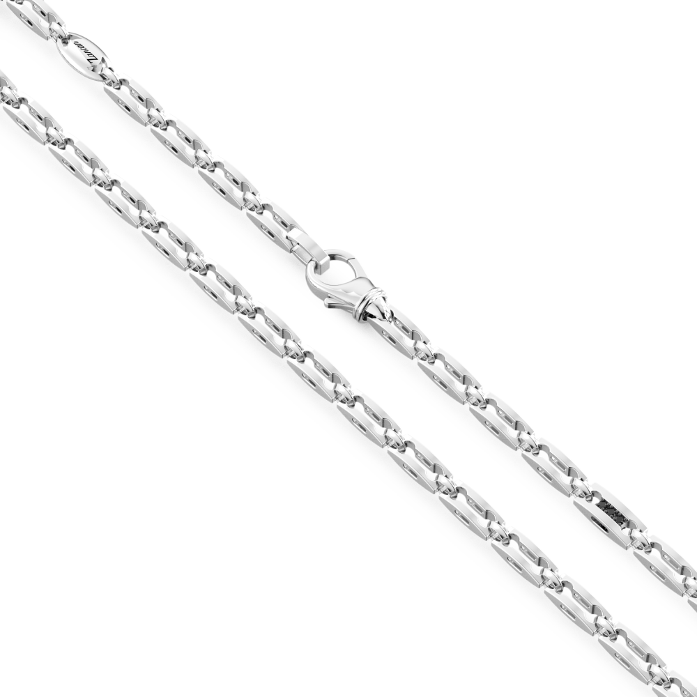 Zancan Collana Solo Maglia Zancan In Argento