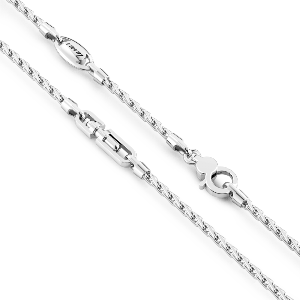 Zancan Collana Solo Maglia Zancan In Argento