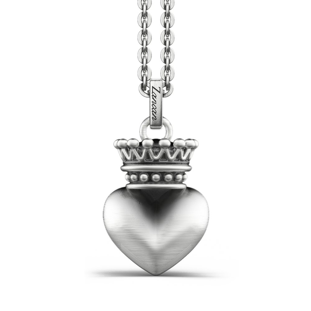 Zancan Collana Zancan in argento con cuore