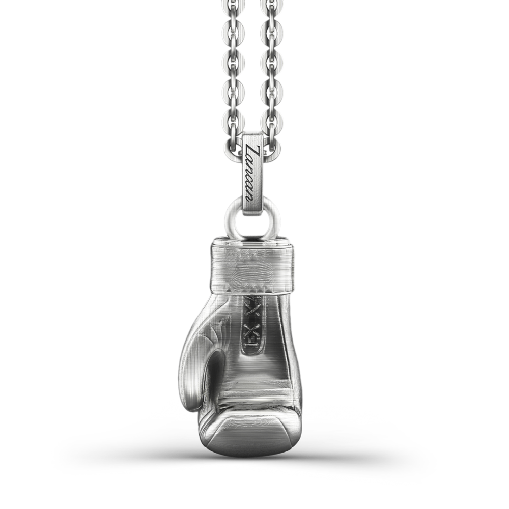 Zancan Collana Zancan in argento con guantone