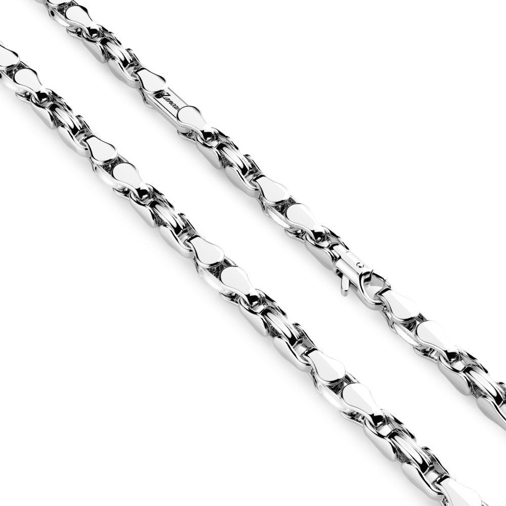 Zancan Collana Zancan Solo Maglia In Argento